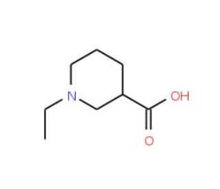 1-Ethyl-piperidine-3-carboxylic acid (CAS 861071-98-9) - chemical structure image