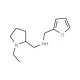 (1-Ethyl-pyrrolidin-2-ylmethyl)-furan-2-ylmethyl-amine - chemical structure image