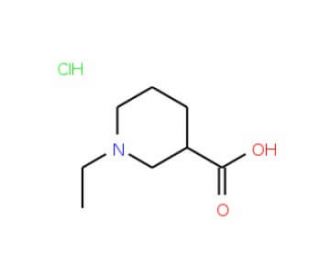 1-Ethylpiperidine-3-carboxylic acid hydrochloride - chemical structure image