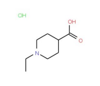 1-Ethylpiperidine-4-carboxylic acid hydrochloride - chemical structure image