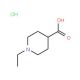 1-Ethylpiperidine-4-carboxylic acid hydrochloride - chemical structure image