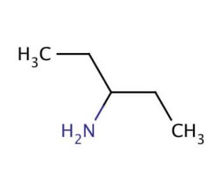 1-Ethylpropylamine (CAS 616-24-0) - chemical structure image