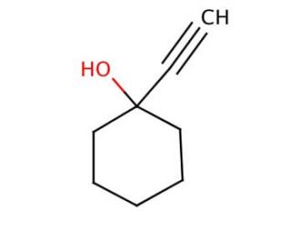 1-Ethynyl-1-cyclohexanol (CAS 78-27-3) - chemical structure image