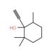 1-Ethynyl-2,2,6-trimethylcyclohexanol, (E)+(Z) (CAS 41613-59-6) - chemical structure image