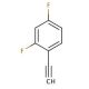 1-Ethynyl-2,4-difluorobenzene (CAS 302912-34-1) - chemical structure image