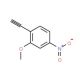 1-Ethynyl-2-methoxy-4-nitrobenzene - chemical structure image