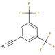 1-Ethynyl-3,5-bis(trifluoromethyl)benzene (CAS 88444-81-9) - chemical structure image