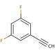 1-Ethynyl-3,5-difluorobenzene (CAS 151361-87-4) - chemical structure image