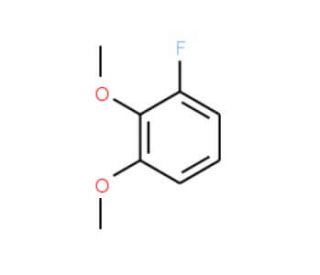1-Fluoro-2,3-dimethoxybenzene (CAS 394-64-9) - chemical structure image