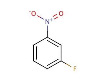 1-Fluoro-3-nitrobenzene (CAS 402-67-5) - chemical structure image