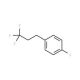 1-Fluoro-4-(3,3,3-trifluoropropyl)benzene - chemical structure image