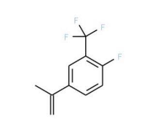 1-Fluoro-4-isopropenyl-2-(trifluoromethyl)benzene - chemical structure image