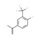 1-Fluoro-4-isopropenyl-2-(trifluoromethyl)benzene - chemical structure image