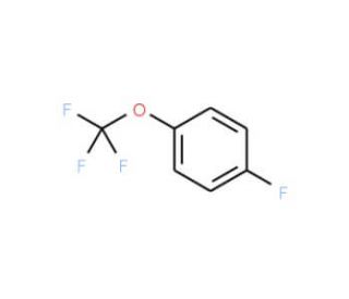 1-Fluoro-4-(trifluoromethoxy)benzene (CAS 352-67-0) - chemical structure image