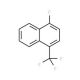 1-Fluoro-4-(trifluoromethyl)naphthalene (CAS 59080-13-6) - chemical structure image