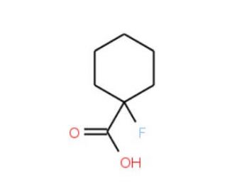 1-Fluorocyclohexane-1-carboxylic acid (CAS 117169-31-0) - chemical structure image