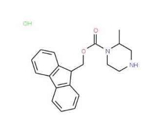 1-Fmoc-2-Methyl-piperazine hydrochloride - chemical structure image