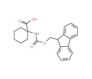1-(Fmoc-amino)cyclohexanecarboxylic acid (CAS 162648-54-6) - chemical structure image