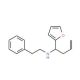 (1-Furan-2-yl-but-3-enyl)-phenethyl-amine (CAS 436088-82-3) - chemical structure image