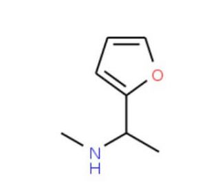 (1-Furan-2-yl-ethyl)-methyl-amine - chemical structure image