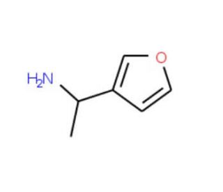 1-Furan-3-yl-ethylamine (CAS 252372-09-1) - chemical structure image