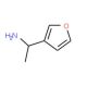1-Furan-3-yl-ethylamine (CAS 252372-09-1) - chemical structure image