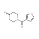 1-(furan-3-ylcarbonyl)piperidin-4-one - chemical structure image