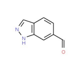 1-H-Indazole-6-carboxaldehyde (CAS 669050-69-5) - chemical structure image