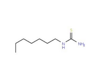 1-Heptyl-2-thiourea (CAS 3098-03-1) - chemical structure image
