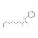 1-Heptyl-3-phenyl-2-thiourea (CAS 79425-04-0) - chemical structure image