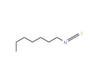 1-Heptyl isothiocyanate (CAS 4426-83-9) - chemical structure image