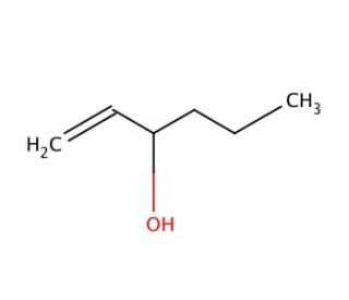 1-Hexen-3-ol (CAS 4798-44-1) - chemical structure image