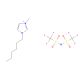 1-Hexyl-3-methylimidazolium Bis(trifluoromethanesulfonyl)imide (CAS 382150-50-7) - chemical structure image