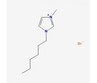 1-Hexyl-3-methylimidazolium Bromide (CAS 85100-78-3) - chemical structure image