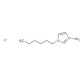 1-Hexyl-3-methylimidazolium chloride (CAS 171058-17-6) - chemical structure image