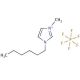 1-Hexyl-3-methylimidazolium hexafluorophosphate (CAS 304680-35-1) - chemical structure image