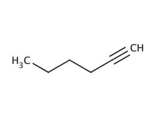 1-Hexyne (CAS 693-02-7) - chemical structure image