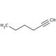 1-Hexyne (CAS 693-02-7) - chemical structure image