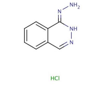 1-Hydrazinophthalazine Hydrochloride (CAS 304-20-1) - chemical structure image