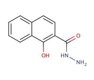 1-hydroxy-2-naphthohydrazide (CAS 7732-44-7) - chemical structure image