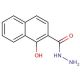 1-hydroxy-2-naphthohydrazide (CAS 7732-44-7) - chemical structure image