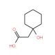 (1-Hydroxy-cyclohexyl)-acetic acid - chemical structure image