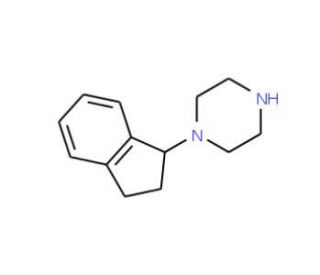 1-Indan-1-yl-piperazine (CAS 185678-56-2) - chemical structure image