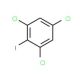 1-Iodo-2,4,6-trichlorobenzene (CAS 6324-50-1) - chemical structure image