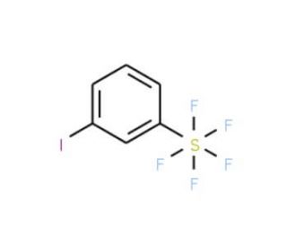 1-Iodo-3-(pentafluorothio)benzene (CAS 286947-67-9) - chemical structure image