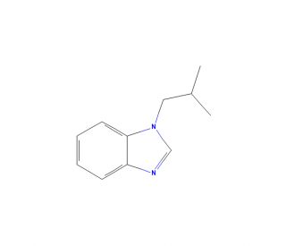 1-Isobutyl-1H-benzimidazole (CAS 305346-88-7) - chemical structure image
