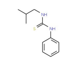 1-Isobutyl-3-phenyl-thiourea - chemical structure image