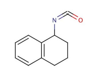1-Isocyanato-1,2,3,4-tetrahydronaphthalene (CAS 58490-95-2) - chemical structure image