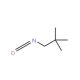 1-isocyanato-2,2-dimethylpropane (CAS 15592-29-7) - chemical structure image