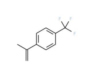 1-Isopropenyl-4-trifluoromethyl-benzene (CAS 55186-75-9) - chemical structure image